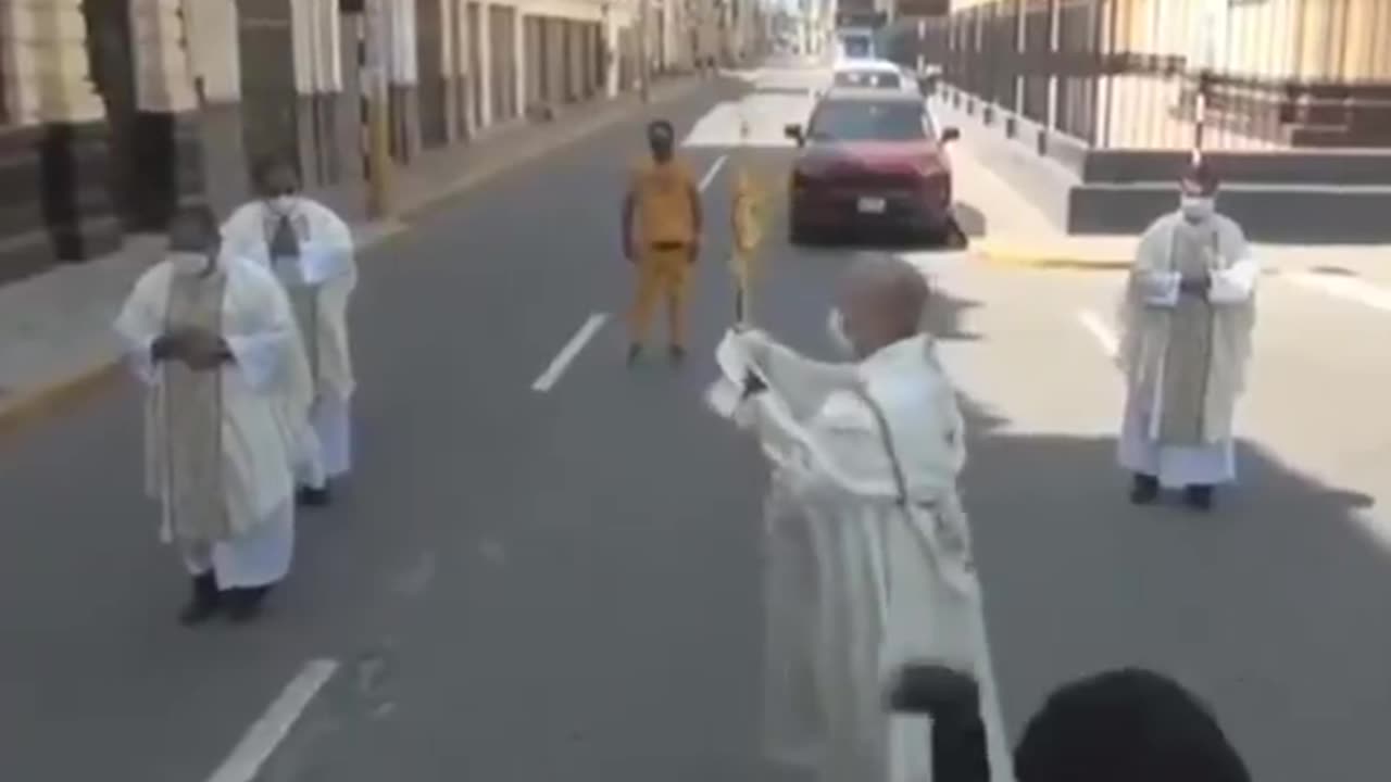 Leo XIV - Eucharistische Segnung während der Covid-Zeit!