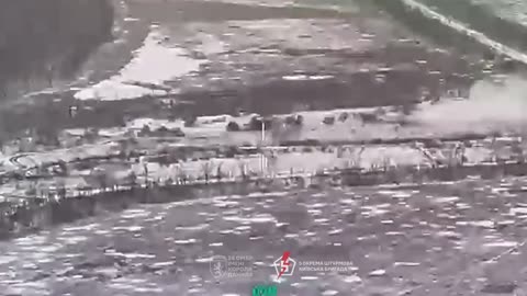 Dramatic Footage of a Russian Column Wiped Out During Assault on Ukrainian Lines Near Chasiv Yar