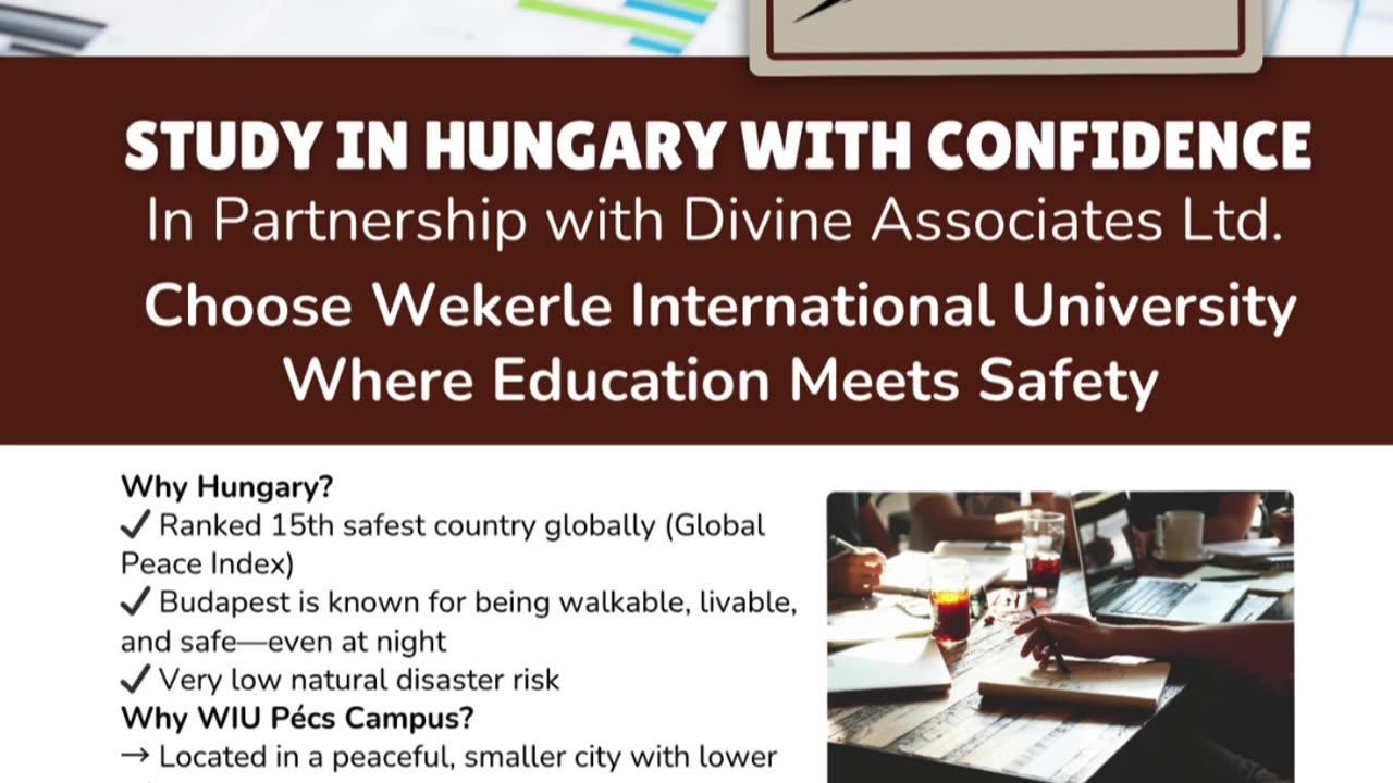 Secure Your Future: Study at WIU Pécs Campus with Divine Associates Ltd