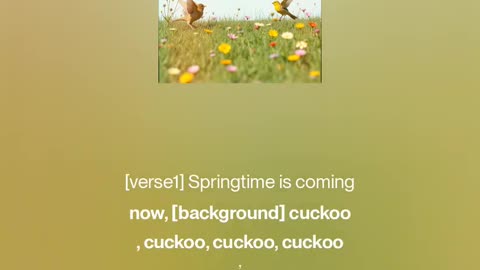 Springtime is Coming Now (Translation from Sumer Is Icumen In) Song