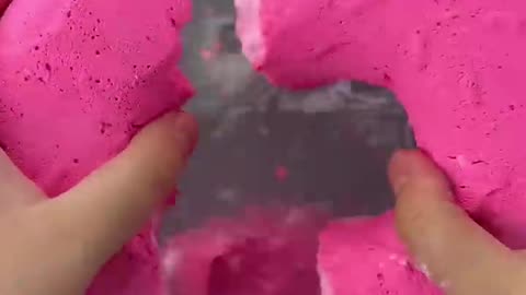 Crushing a Chalk Donut in Water 😍 | Asmr episode 8