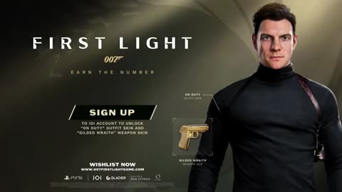 007 First Light - Announcement Trailer PS5 Games