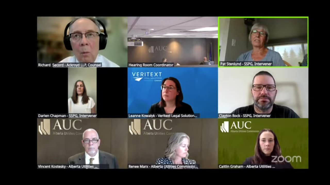 AUC Proceeding #29712 Stettler Solar + Storage Day 2 Part 1
