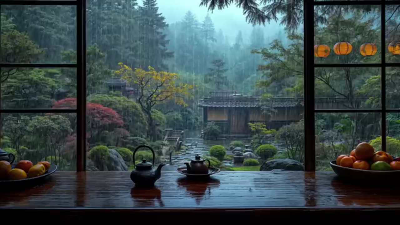Morning Rain: The Soft Sound of Fresh Beginnings for Relaxation and Calm Start to Your Day