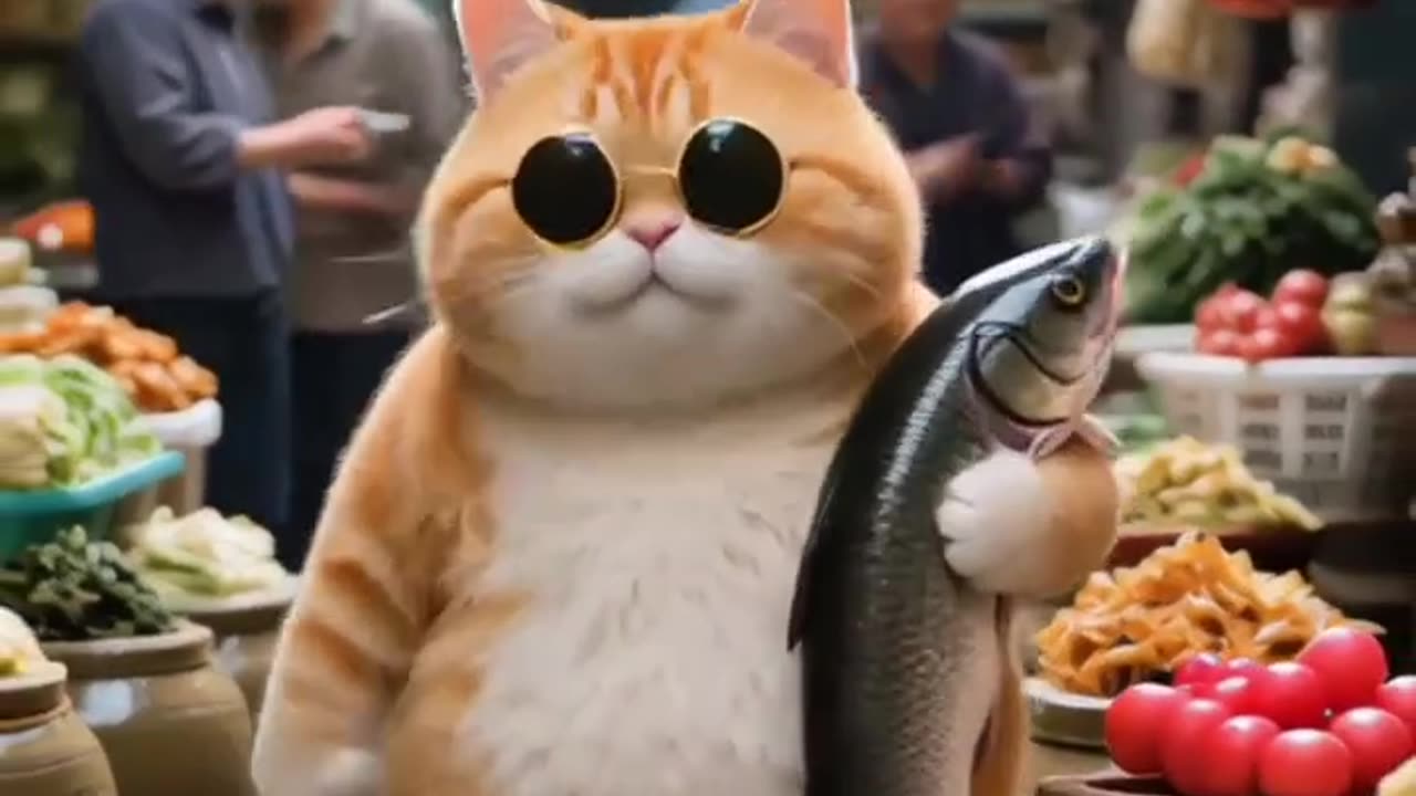 Funny cat 🐈 video
