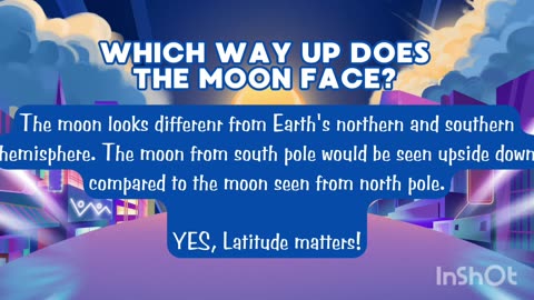 A 30-Sec Astronomy Info: Different Place, Different Moon's Face