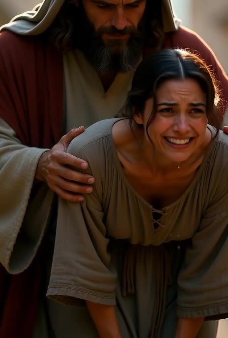 The Woman Bent for 18 Years Stands Straight