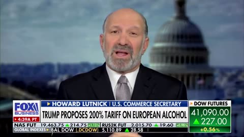 Sec. Lutnick: Trump "Is Just Reminding the European Union Who’s In Charge"