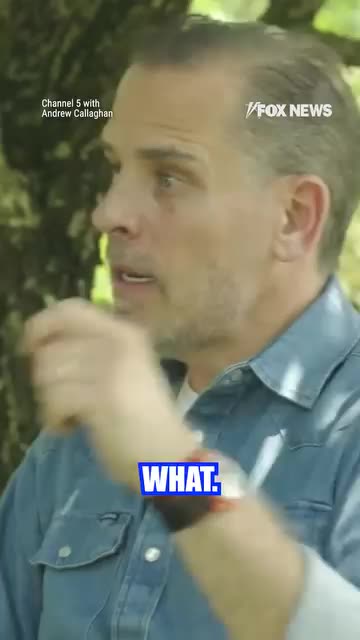 HUNTER BIDEN GOES ON RANT AGAINST TRUMP ADMIN'S IMMIGRATIONPOLICIES