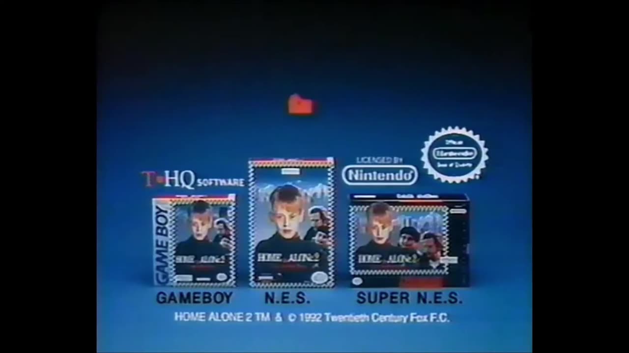 Home Alone 2 - SNES - AD