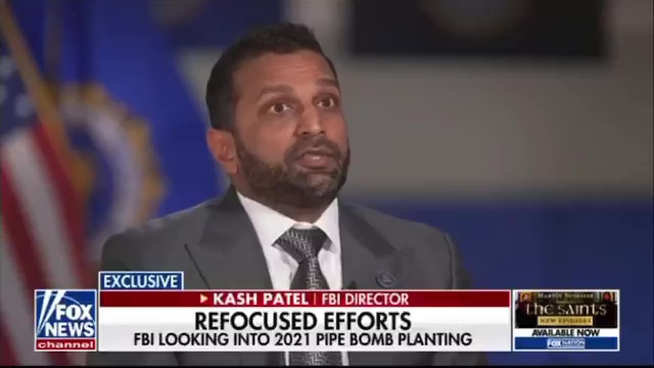 WOW -- FBI Director Kash Patel part 1 EYES OPEN .