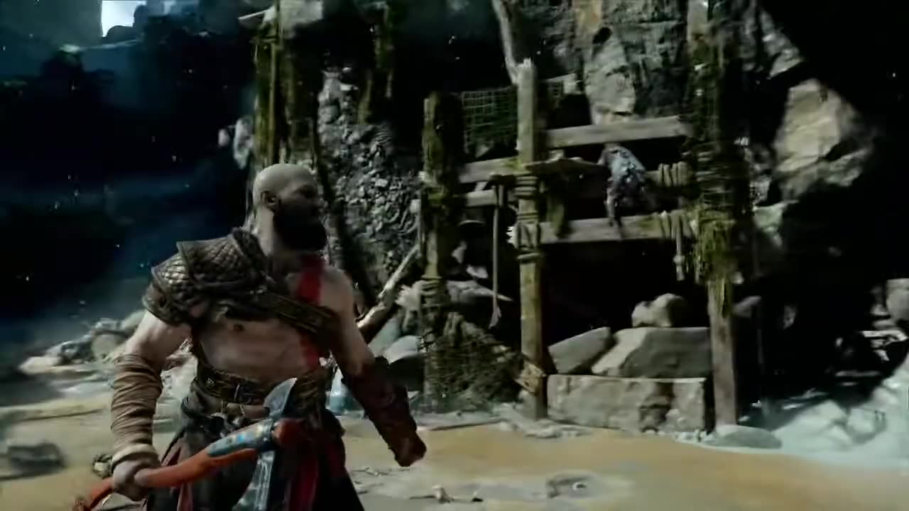 God of War - Path to the Mountain - Escape the Ruins