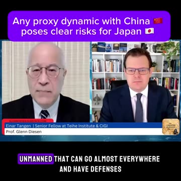 Einar Tangen: Any proxy dynamic with China poses clear risks for Japan