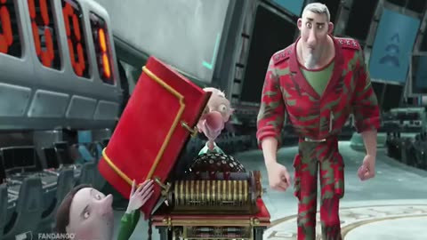 077. Arthur Christmas (610) Movie CLIP - Man-Eating Lions (2011) HD