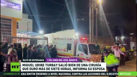 Miguel Uribe Turbay salió bien de una cirugía de más de siete horas