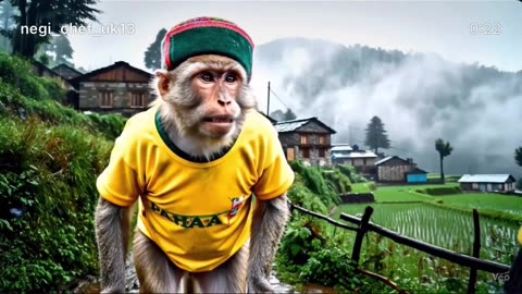 Monkey vlog