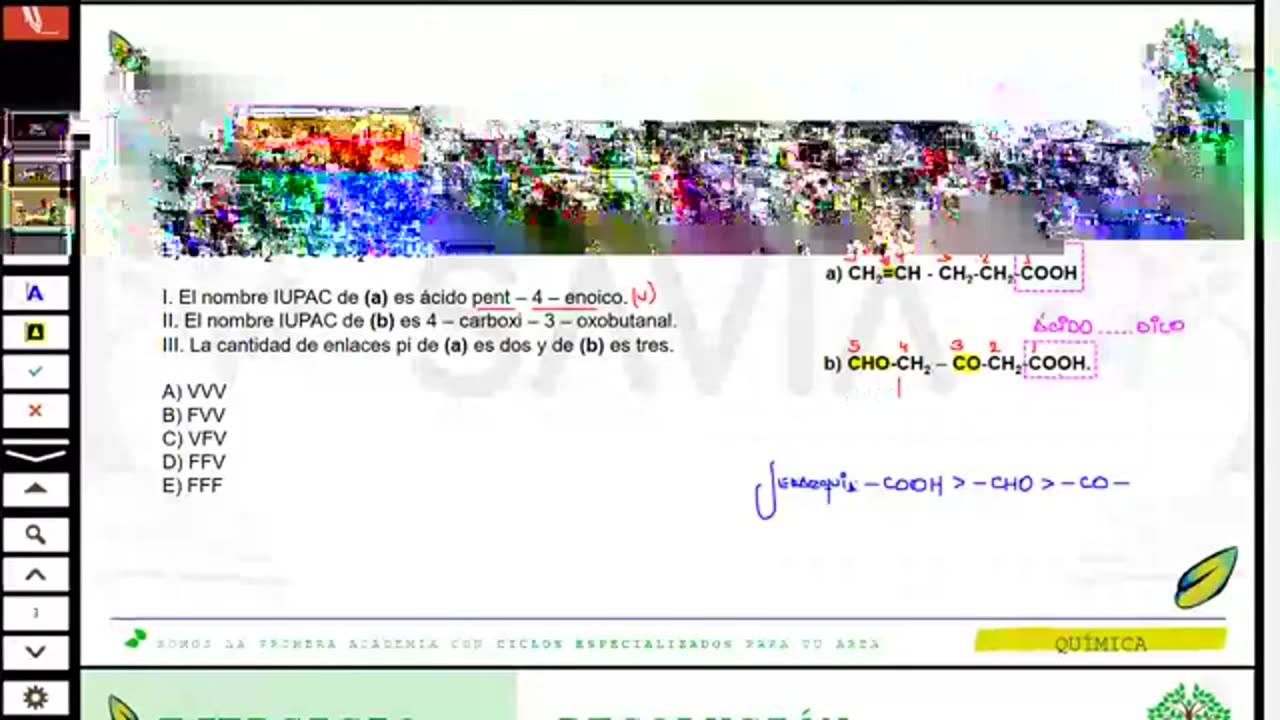 SAVIA SEMIANUAL 2024 | Semana 18 | Química S2