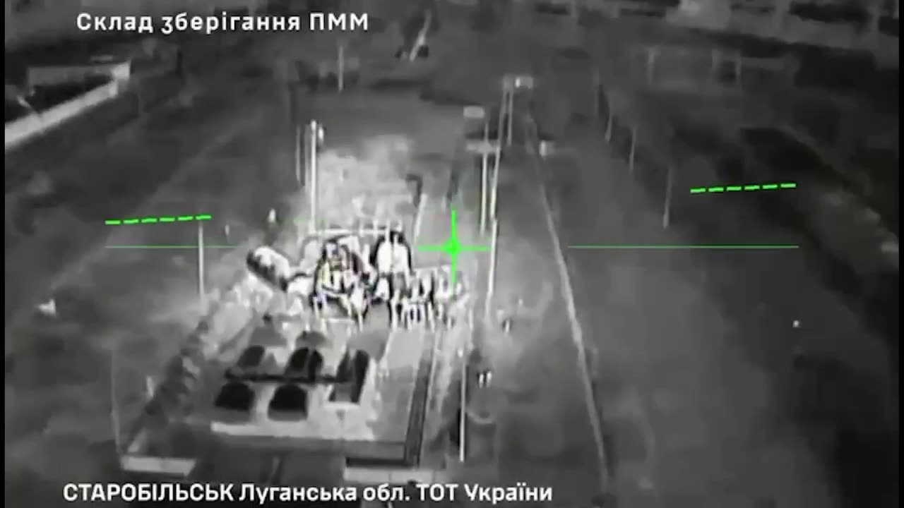 Frontline Fuel Depot Comes Under Attack by Ukrainian Drones