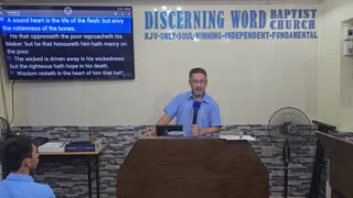 The Poison of Envy and the Power of Contentment (Baptist Preaching - Ph)