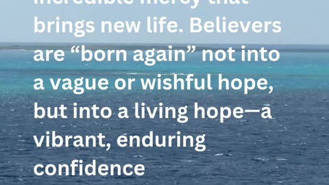 Daily Inspirations from God 1 Peter 1:3 | Devotion