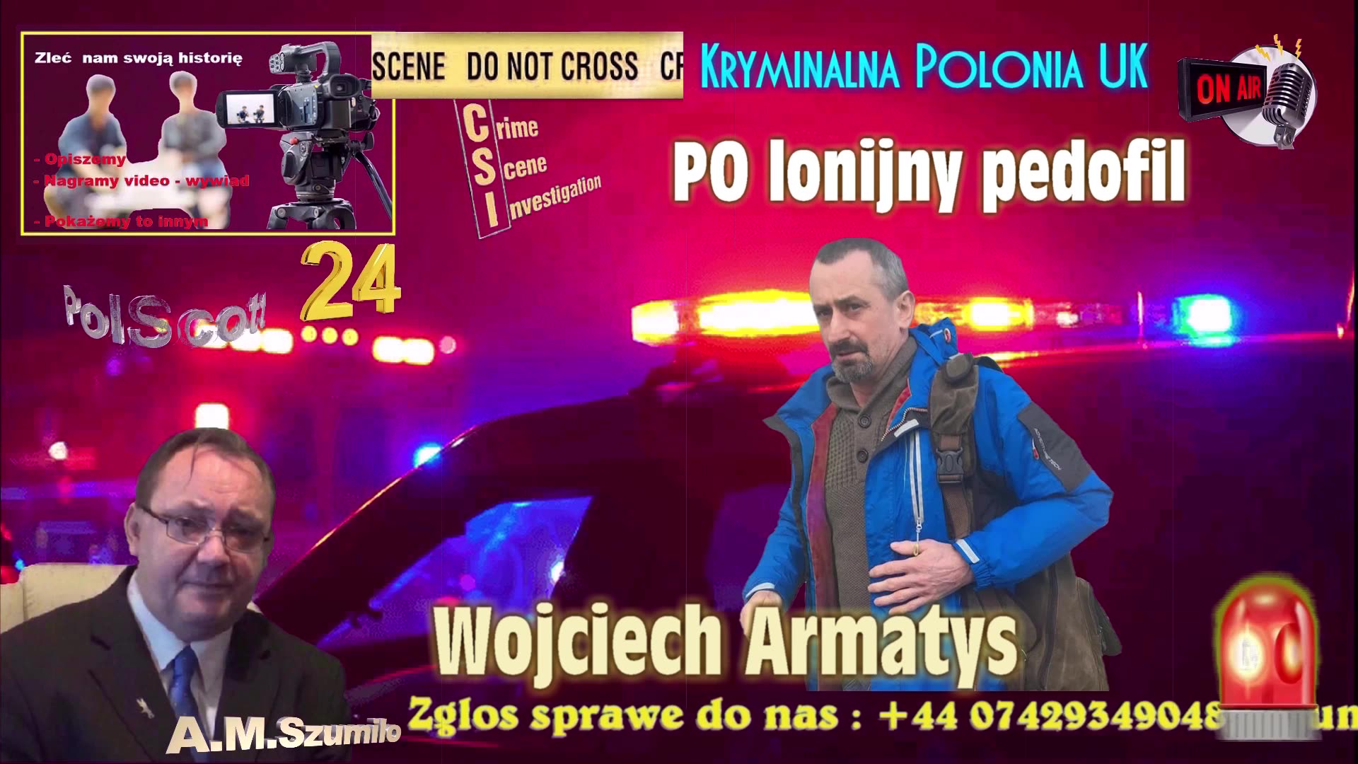 Kryminalna PO lonia - Pedofil z Polski - Irlandia