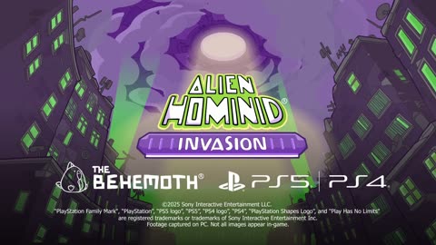 Alien Hominid Invasion - Launch Trailer ｜ PS5 & PS4 Games