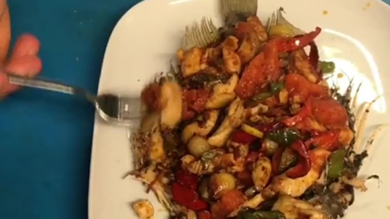 Shrimp Fried Rice Mukbang