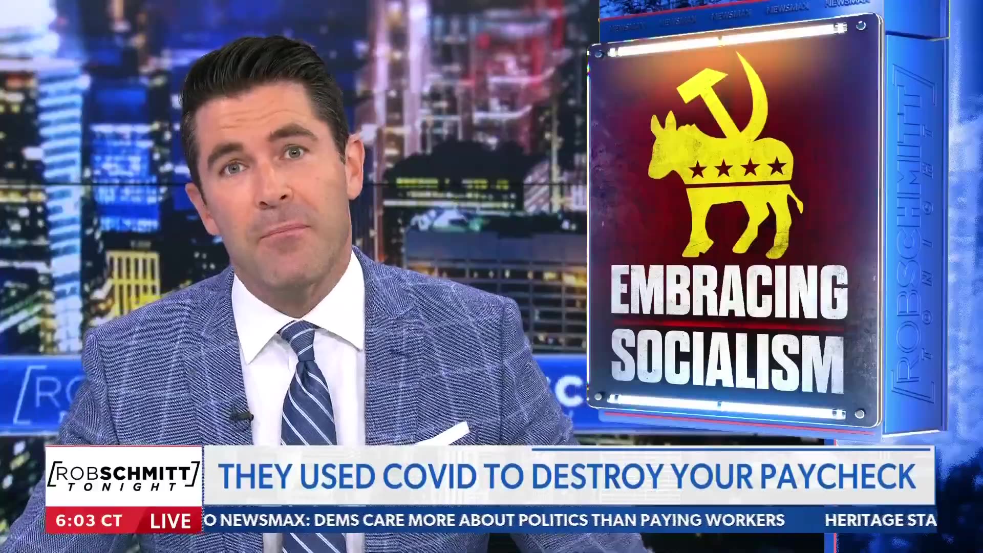 📌 Dems spinning their own vile mess into political wins: Rob Schmitt