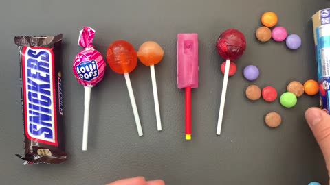 Candy Lollipops and Sweets | Yummy Rainbow Lollipops Unpacking | ASMR | Satisfying Video
