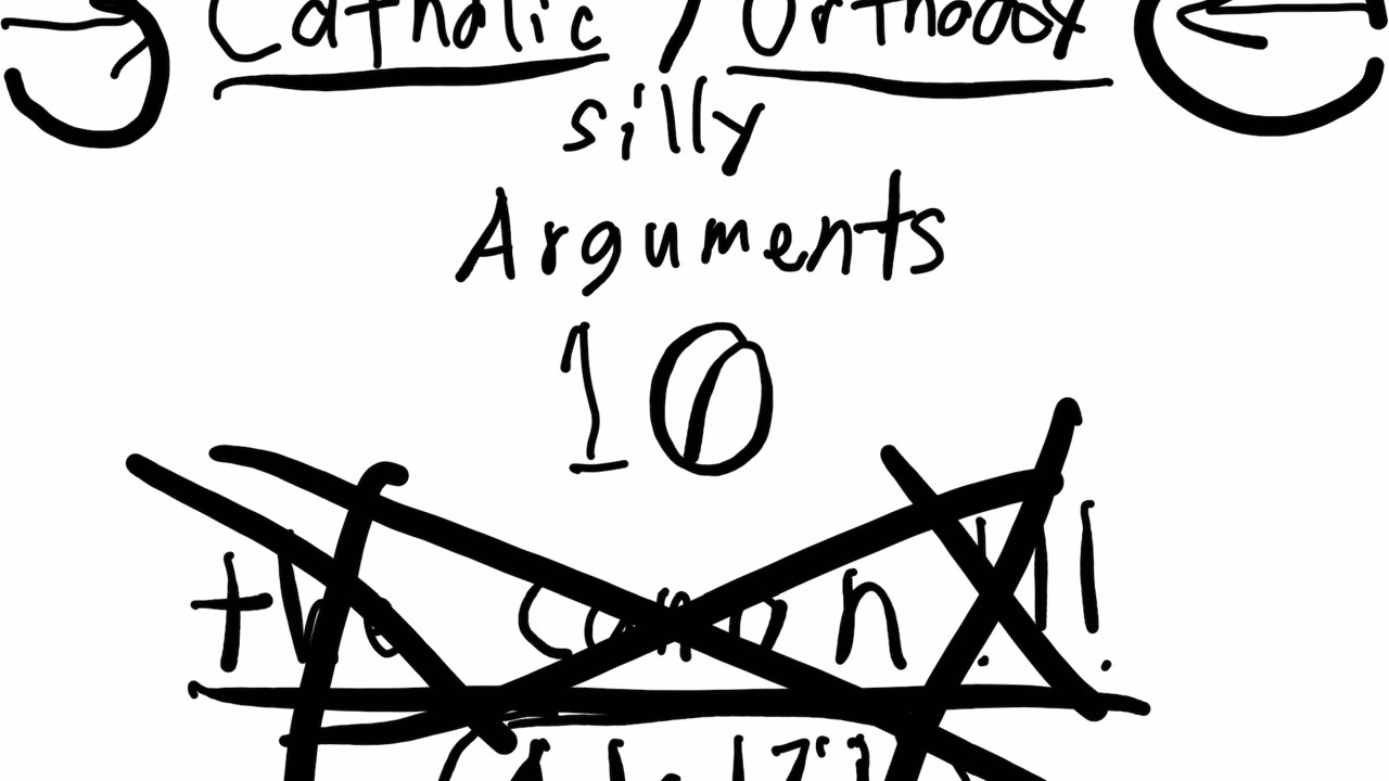 Catholic/Orthodox silly arguments 10