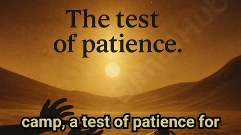 “The Thirst of Karbala 💧 | Patience is Victory”