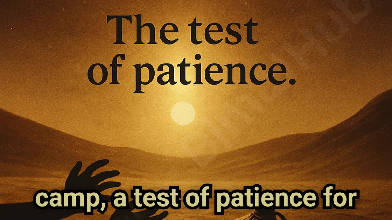 “The Thirst of Karbala 💧 | Patience is Victory”