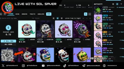 LIVE GIVEAWAY | BEST NFT ART | $MROCKS