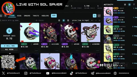 LIVE GIVEAWAY | BEST NFT ART | $MROCKS
