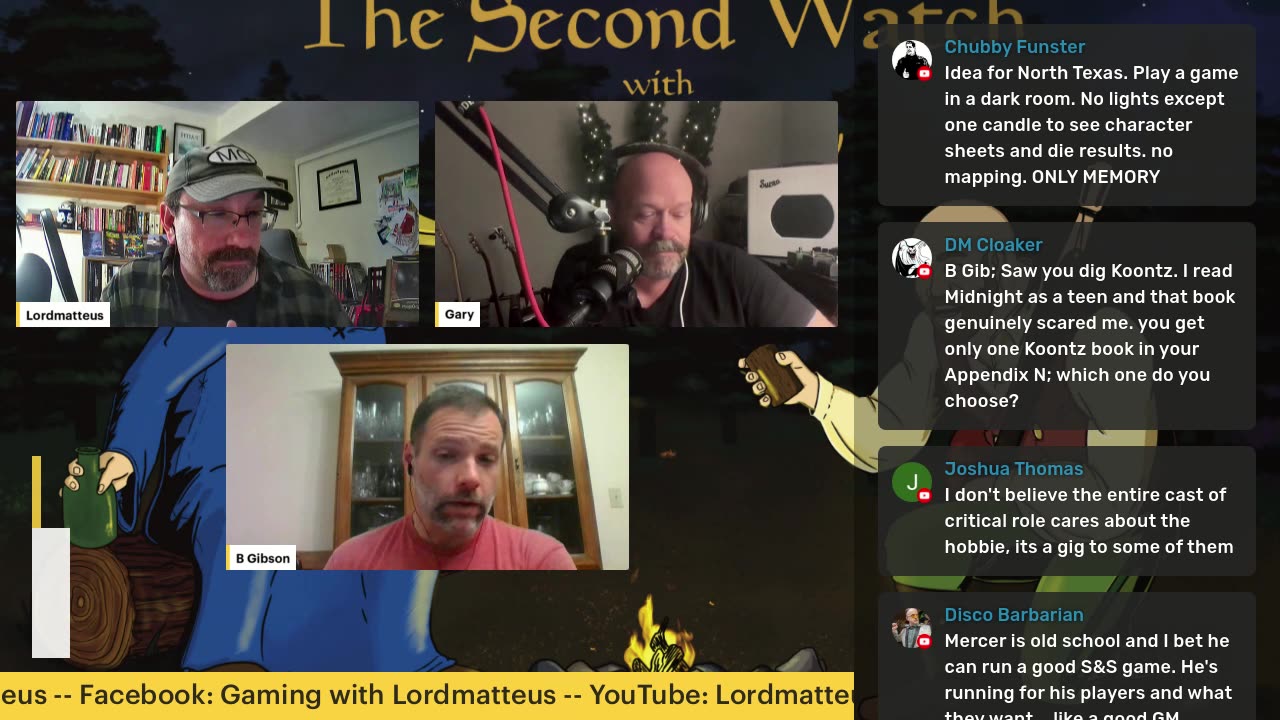 The Second Watch Episode 18 "An interview with Ben Gibson of Coldlight Press"