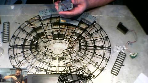Building the Enterprise D stages 20 to 23