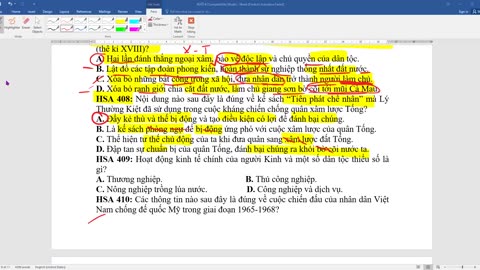 SỬ BUỔI 25 : LUYỆN ĐỀ