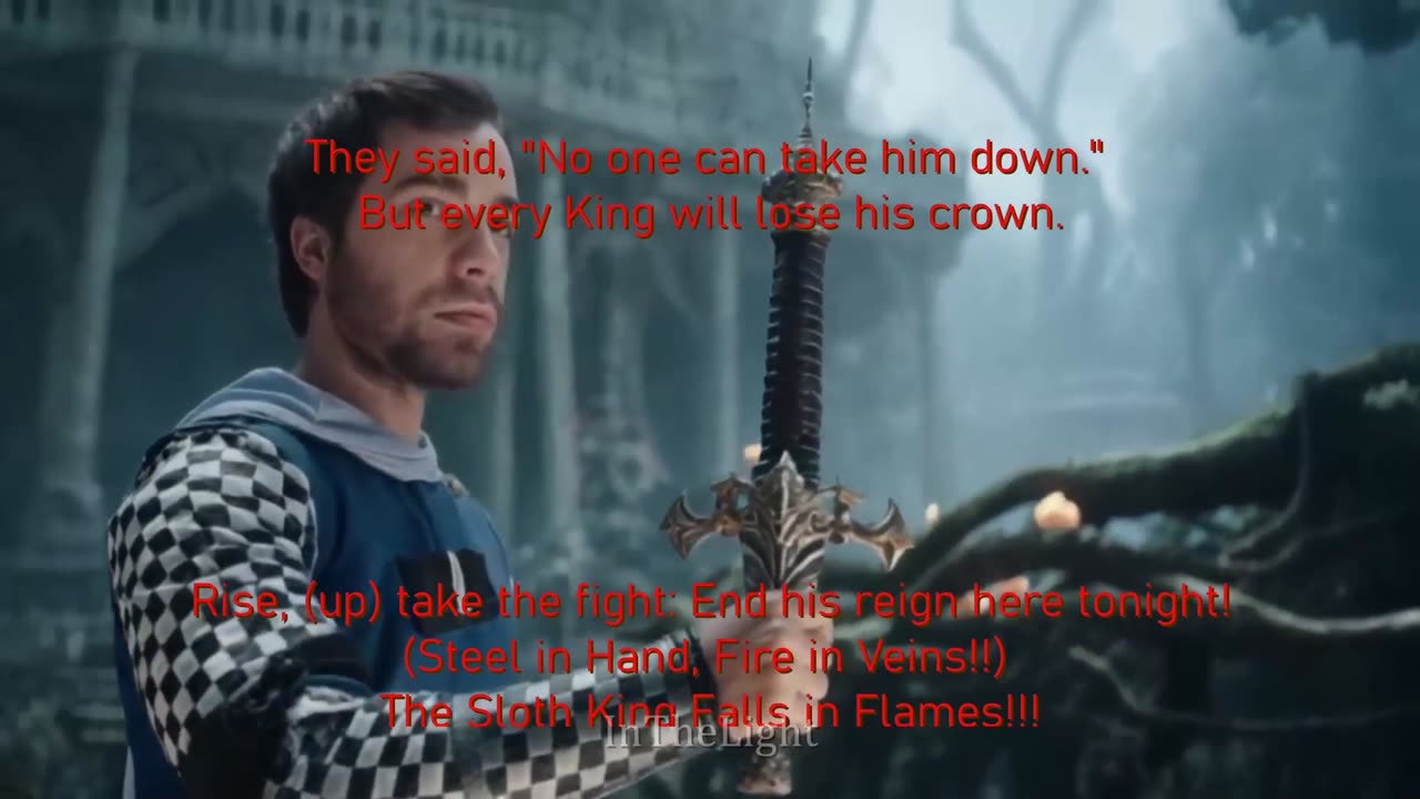 InTheLight ~ Fall Of The Sloth King { Lyrics ) Remix 1 Christcore PC