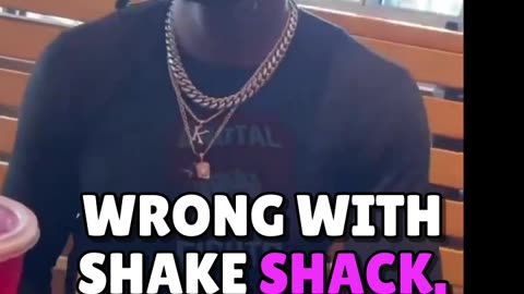 this woman calls out her boyfriend for taking her to Shake Shack