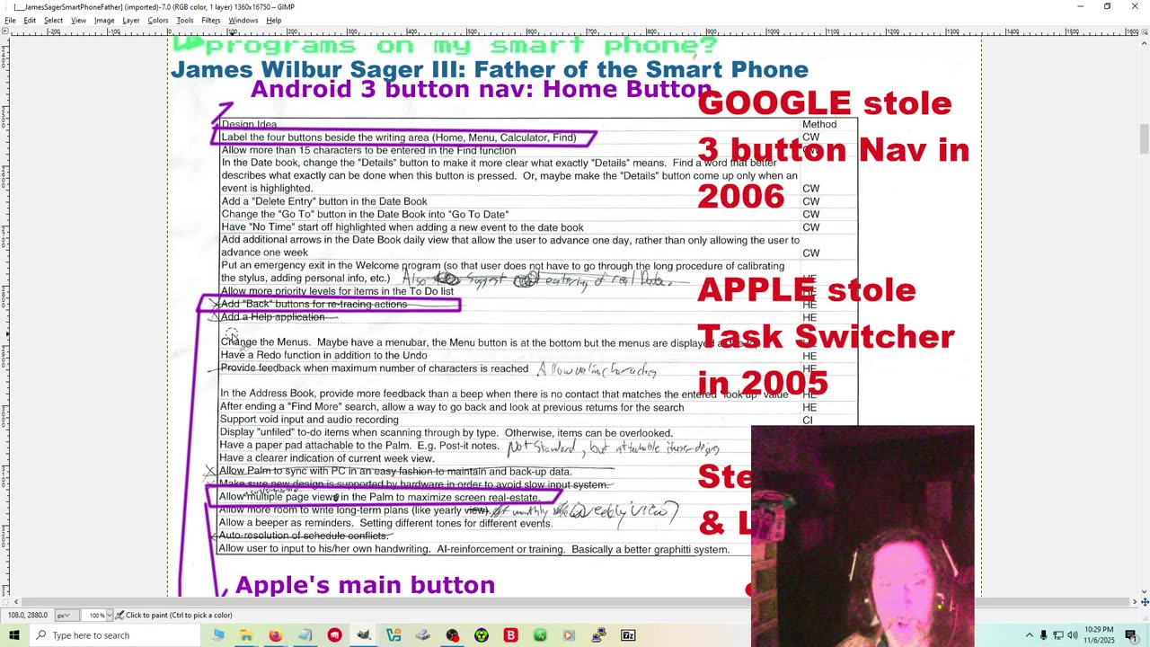 Steve Jobs lied on the Creation of the iphone