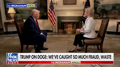 TRUMP: "Look at the fraud that we’ve caught