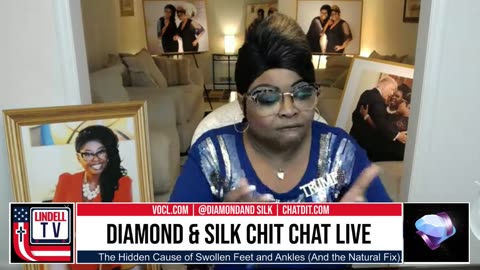 DIAMOND & SILK CHIT CHAT LIVE: SILK SETTLES IT