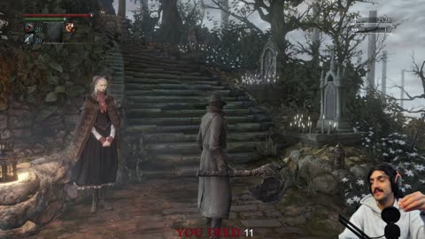 🔴LIVE - [PT-ENG] - 1st Playthrough Bloodborne - 60fps