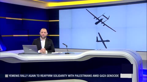Footage shows an elderly Palestinian man being targeted by an Israeli drone
