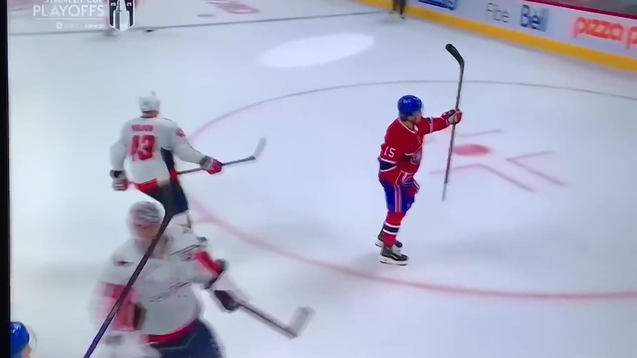 Canadians C #15 Alex Newhook PP🥅(1)🏒Wrist-Shot Goal
