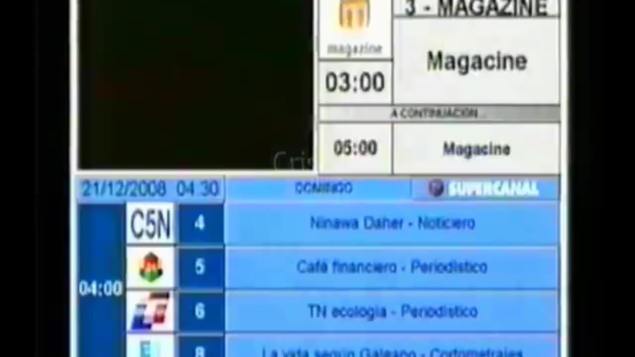 Pifie en Supercanal 2007