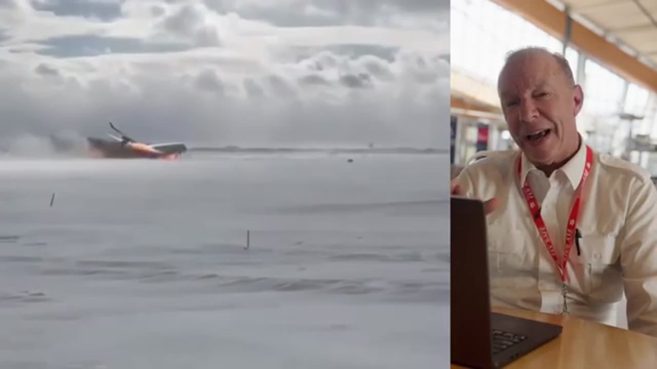 Toronto Emergency Landing_ Captain Steeeve Breaks Down ATC & Survivor Footage