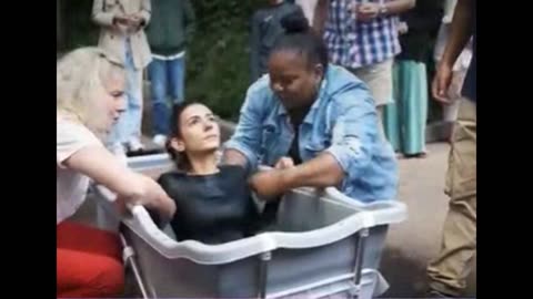 Baptism Delivery from Demons #shorts #youtubeshorts #short #france #jesus #yt #baptism #bible #faith