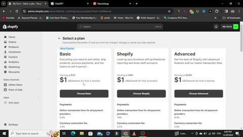 05 How To Buy Shopify Plan in Pakistan __ Which Bank is Best