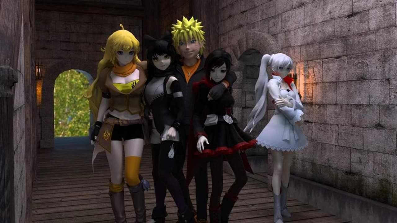 NARUTO × RWBY WHAT IF NARUTO X WILLOW X SUMMER X KALI